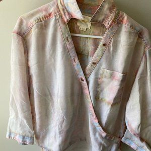 Anthropologie Plaid Flannel